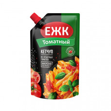 Кетчуп "ЕЖК" Томатный, дой-пак с доз. 1/350 г. короб 24шт.