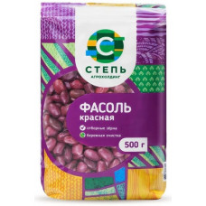 Фасоль красная ТМ "Степь" 500гр 10шт
